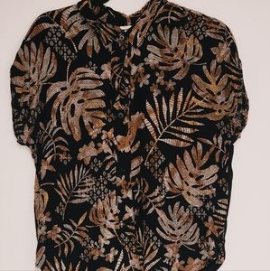 A.New.Day Floral Shirt